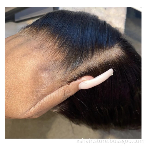 Cheap Raw Virgin Cuticle Aligned Brazilian Human Hair Transparent Lace Frontal Human Hair Lace Front Wigs Brazilian Curly Wig